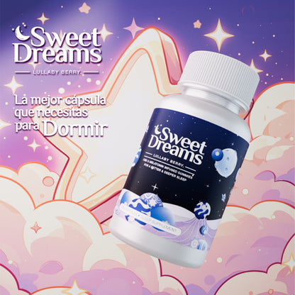 Sweet Dream Capsulas 60 capsulas: 🍬 ¡Dile Adiós a las Noches en Vela! Sweetdreams: Tu Descanso, Más Dulce Que Nunca 🌙