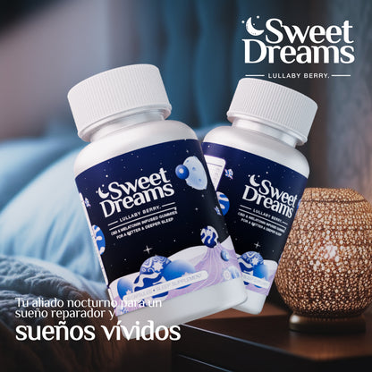 Sweet Dream Capsulas 60 capsulas: 🍬 ¡Dile Adiós a las Noches en Vela! Sweetdreams: Tu Descanso, Más Dulce Que Nunca 🌙